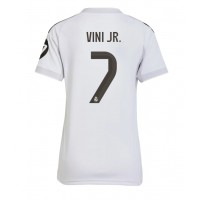 Real Madrid Vinicius Junior #7 Domáci Ženy futbalový dres 2025-26 Krátky Rukáv
